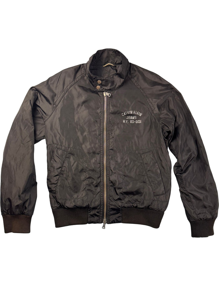 Calvin Klein Jeans Black Jacket - XL - Think Vintage ltd