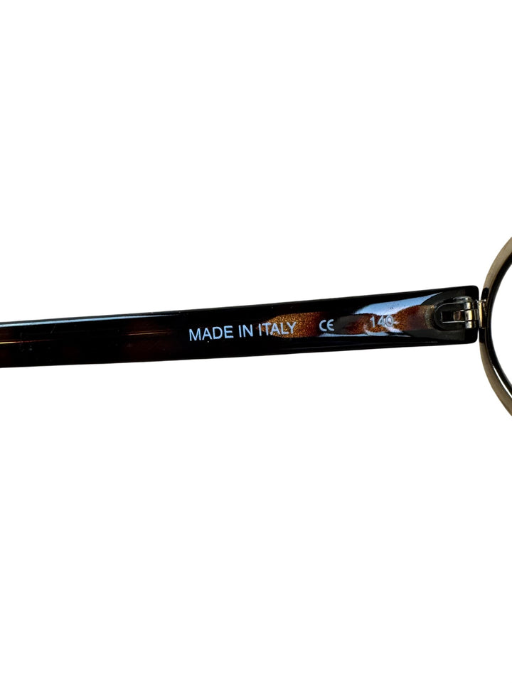 Calvin Klein Oval Brown Sunglasses - Think Vintage ltd