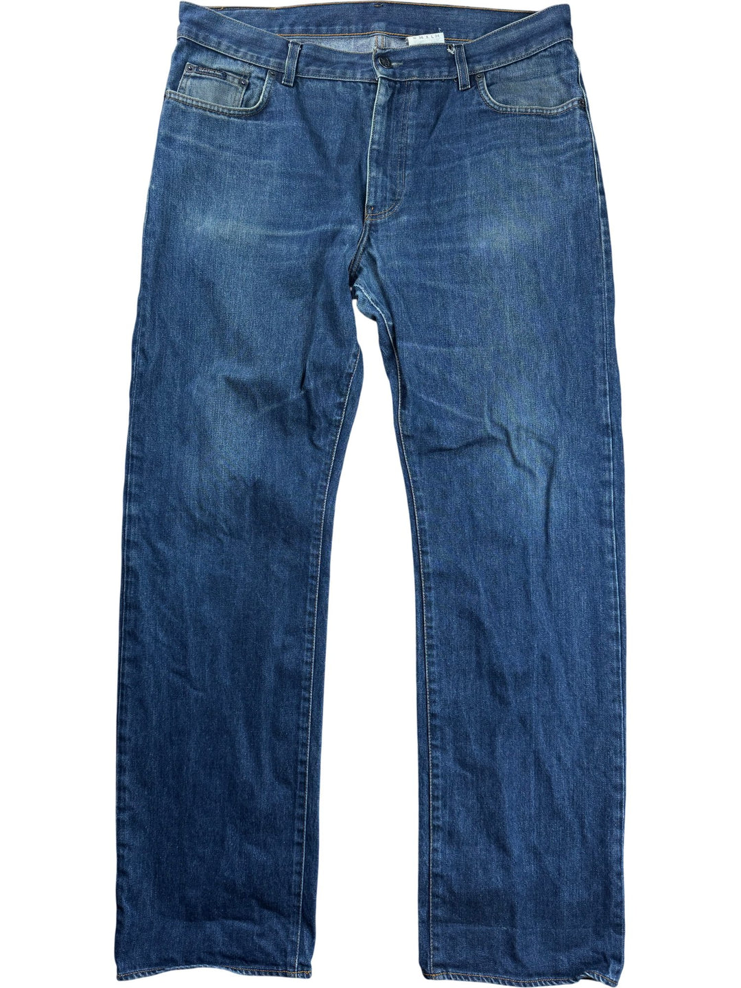 Calvin Klein Straight Leg Jeans - W38 - Think Vintage ltd