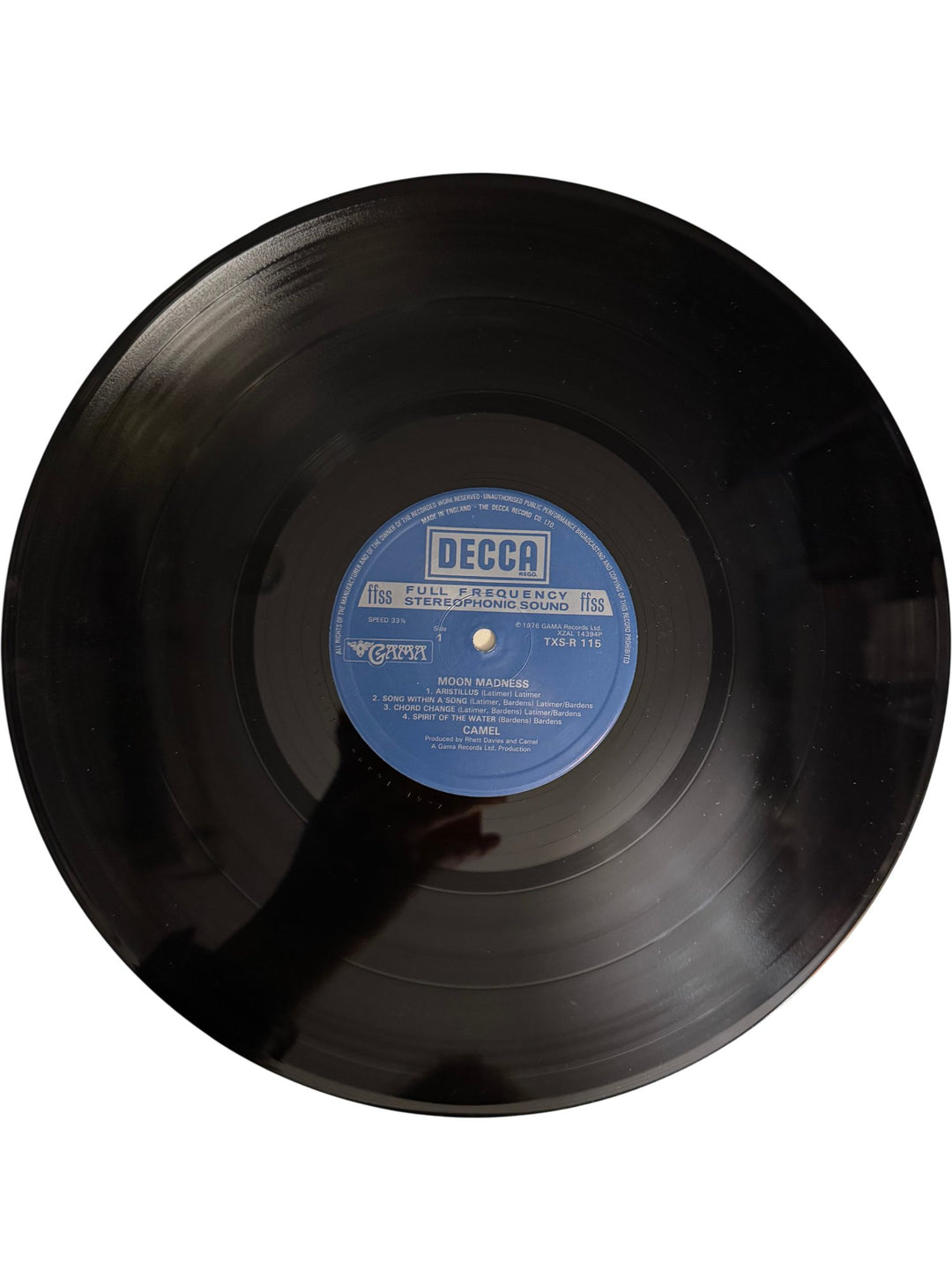 Camel Moonmadness Vinyl - Good - Think Vintage ltd