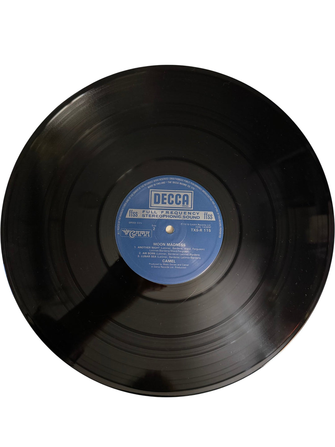 Camel Moonmadness Vinyl - Good - Think Vintage ltd