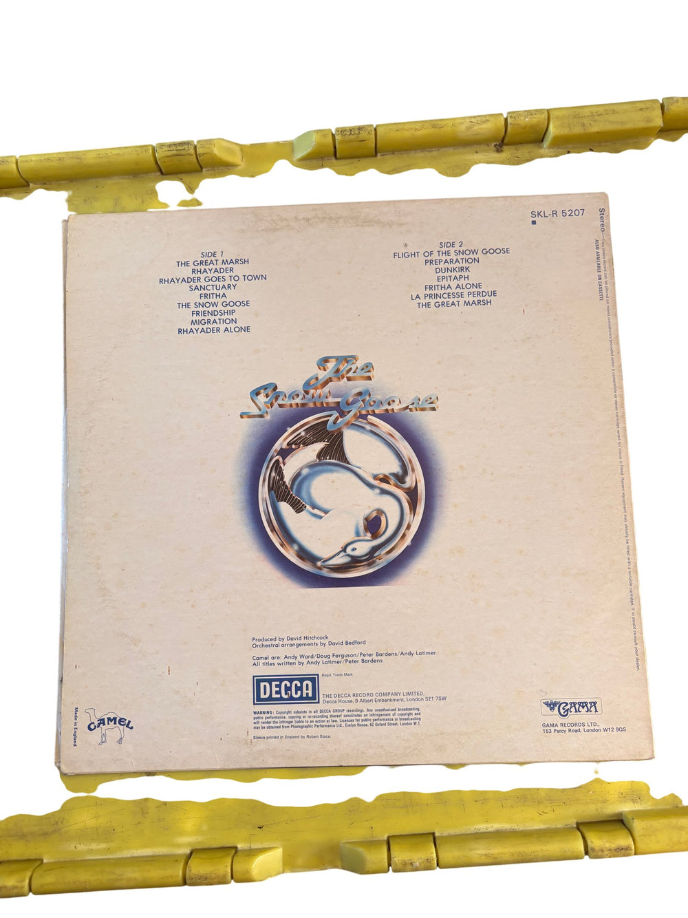 Camel The Snow Goose Vinyl LP - Good - Think Vintage ltd