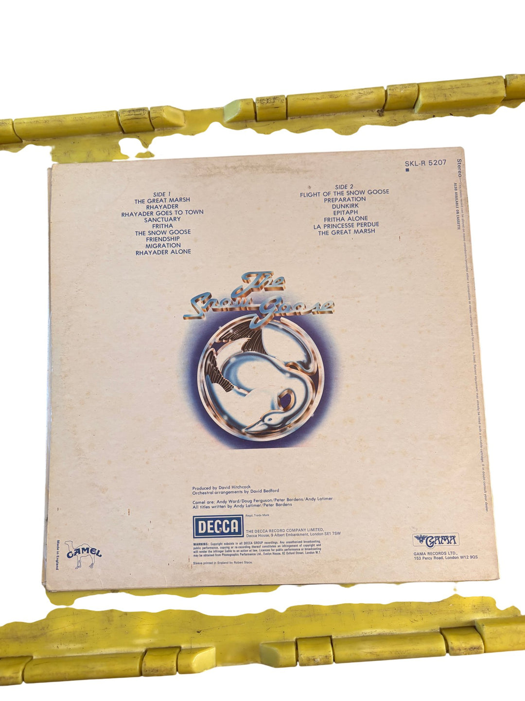Camel The Snow Goose Vinyl LP - Good - Think Vintage ltd