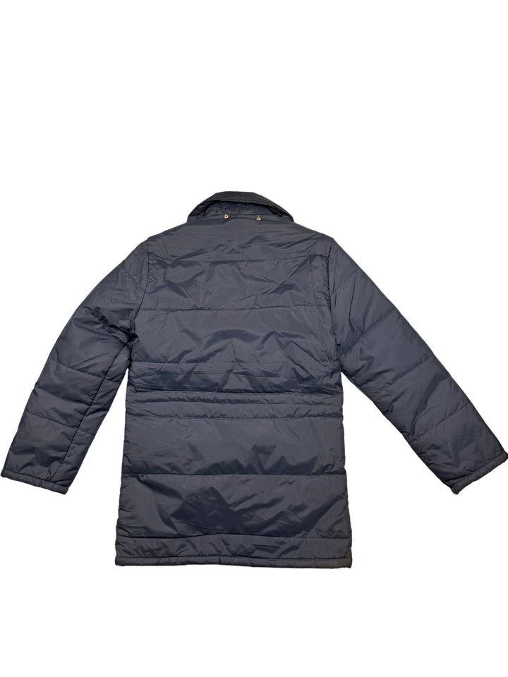 Campri Malmo Navy Puffer Jacket - S - Think Vintage Online Ltd
