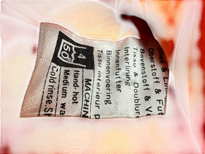 Campri Malmo Navy Puffer Jacket - S - Think Vintage ltd