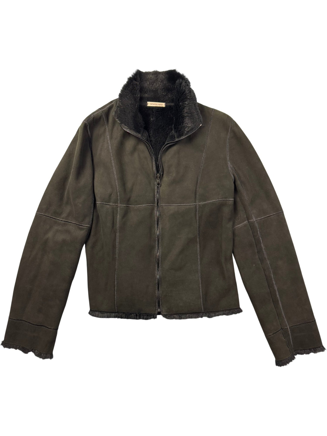 Capucine Puerari Shearling Jacket - Think Vintage ltd