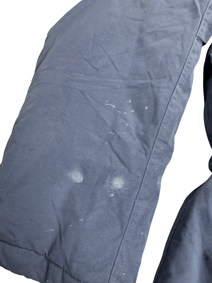 Carhartt Anchorage Parka Blue Hooded Jacket - M - Think Vintage Online Ltd