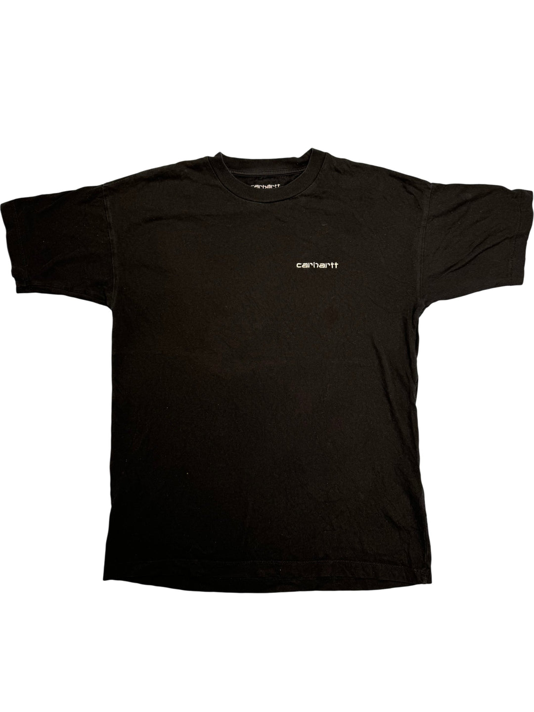 Carhartt Black Cotton T-Shirt - M - Think Vintage