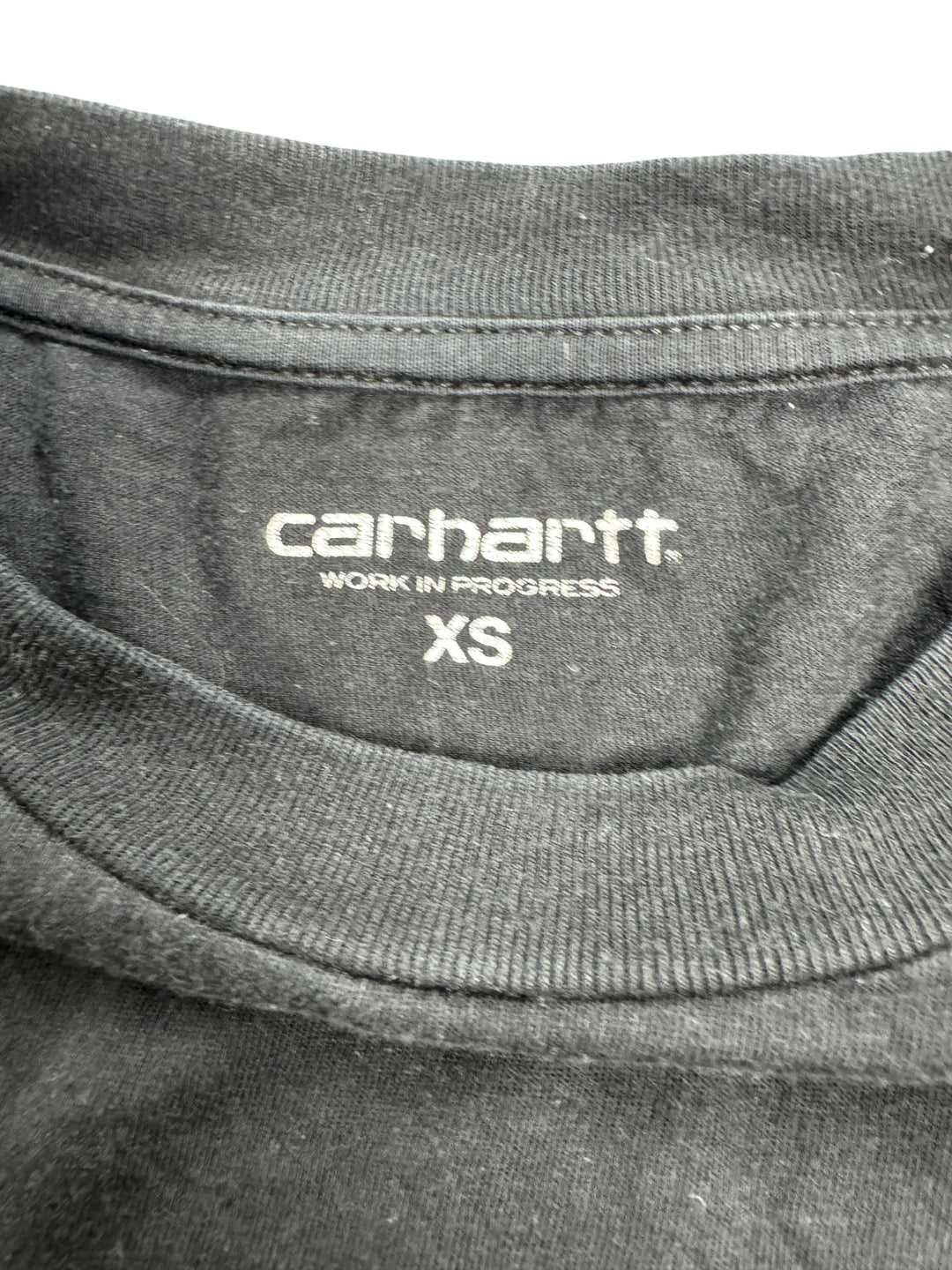 Carhartt Black Cotton T-Shirt - M - Think Vintage