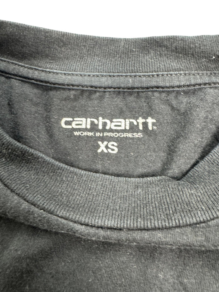 Carhartt Black Cotton T-Shirt - M - Think Vintage