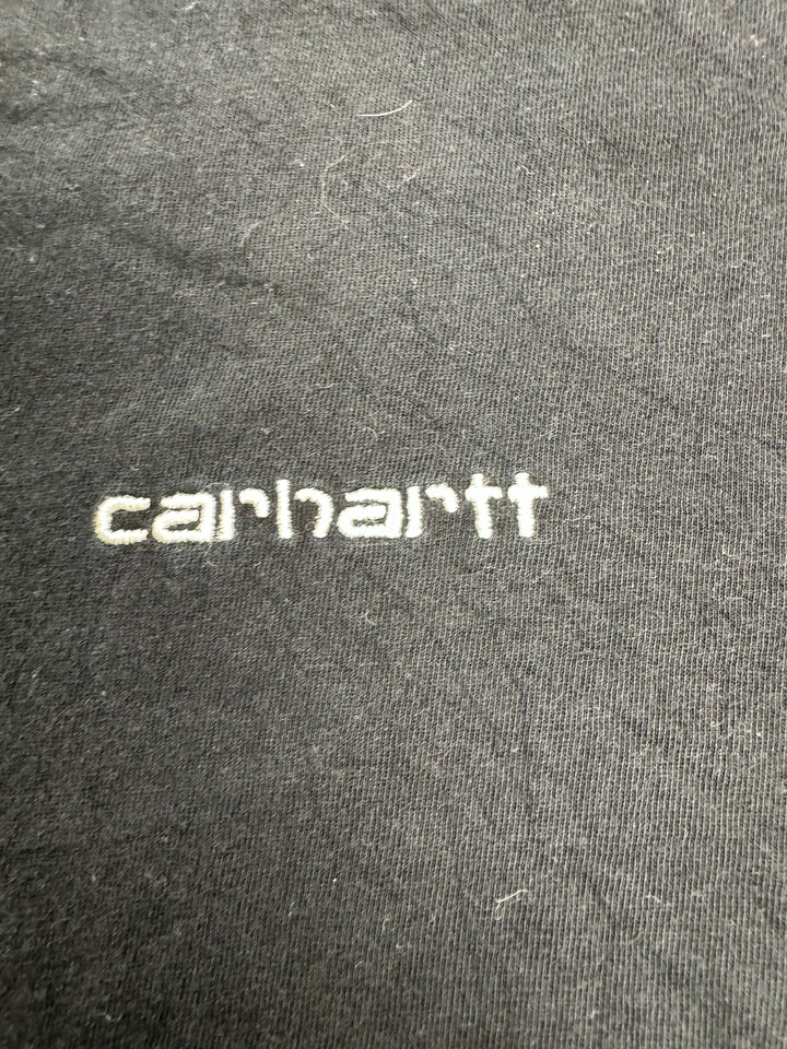 Carhartt Black Cotton T-Shirt - M - Think Vintage
