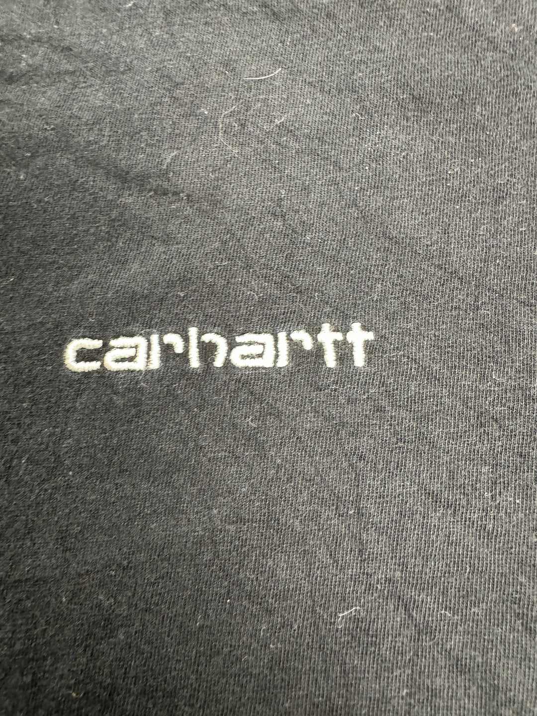 Carhartt Black Cotton T-Shirt - M - Think Vintage ltd