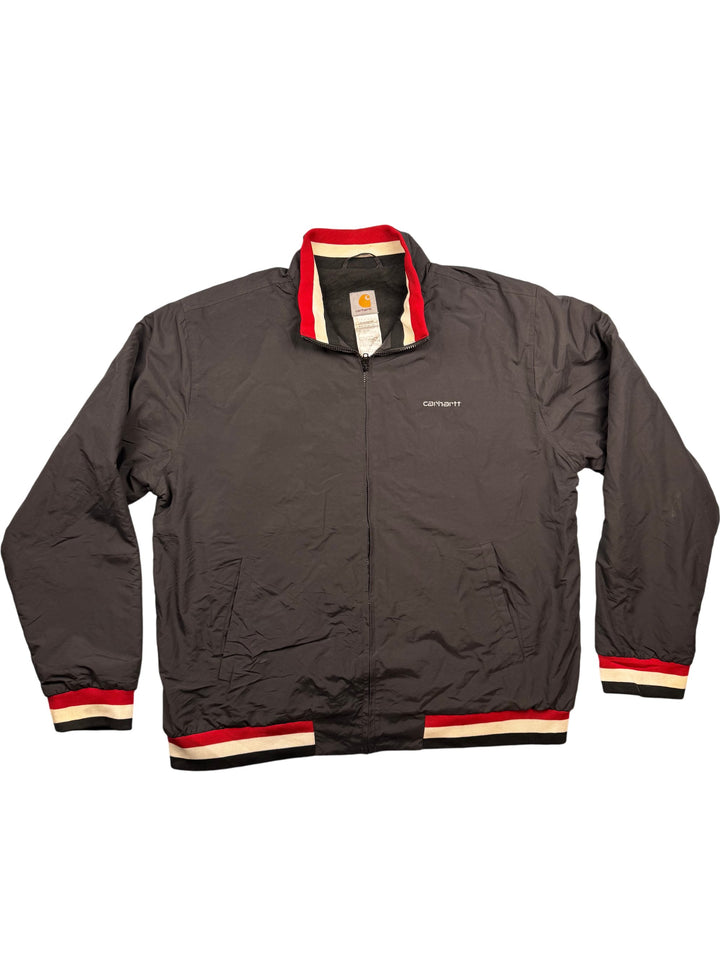 Carhartt Black Nylon Jacket - XL - Think Vintage Online Ltd