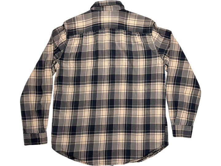 Carhartt Blue Plaid Men's Shirt - M - Think Vintage