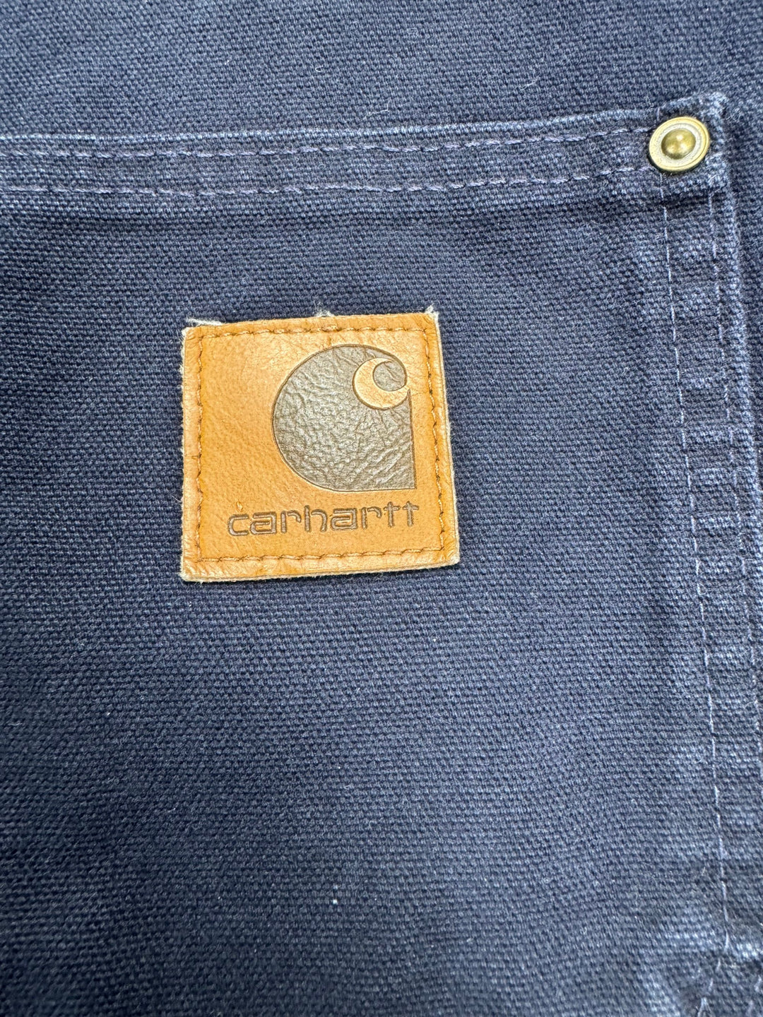 Carhartt Brown Collar Jacket - XL - Think Vintage
