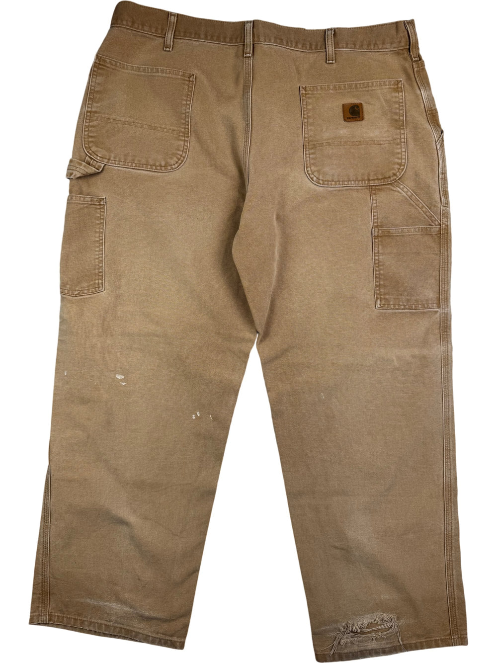 Carhartt Brown Workwear Chinos - L - Think Vintage