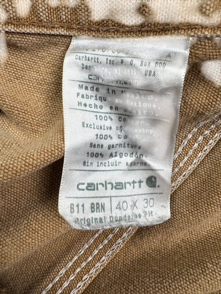 Carhartt Brown Workwear Chinos - L - Think Vintage Online Ltd