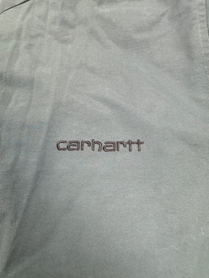 Carhartt Hooded Green Blouson Jacket - S - Think Vintage ltd