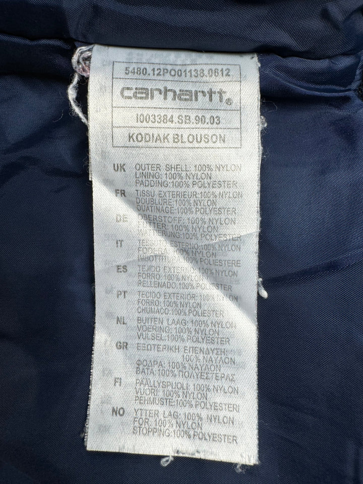 Carhartt Kodiak Blouson Hooded Jacket - S - Think Vintage Online Ltd