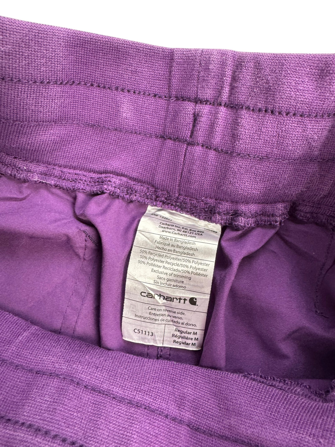 Carhartt Purple Casual Shorts - S - Think Vintage Online Ltd