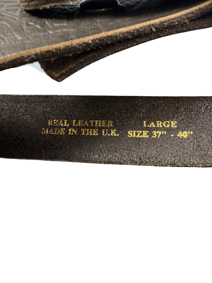 Carlos Pirez Inc Gold & Silver Shipments Belt Buckle - Think Vintage