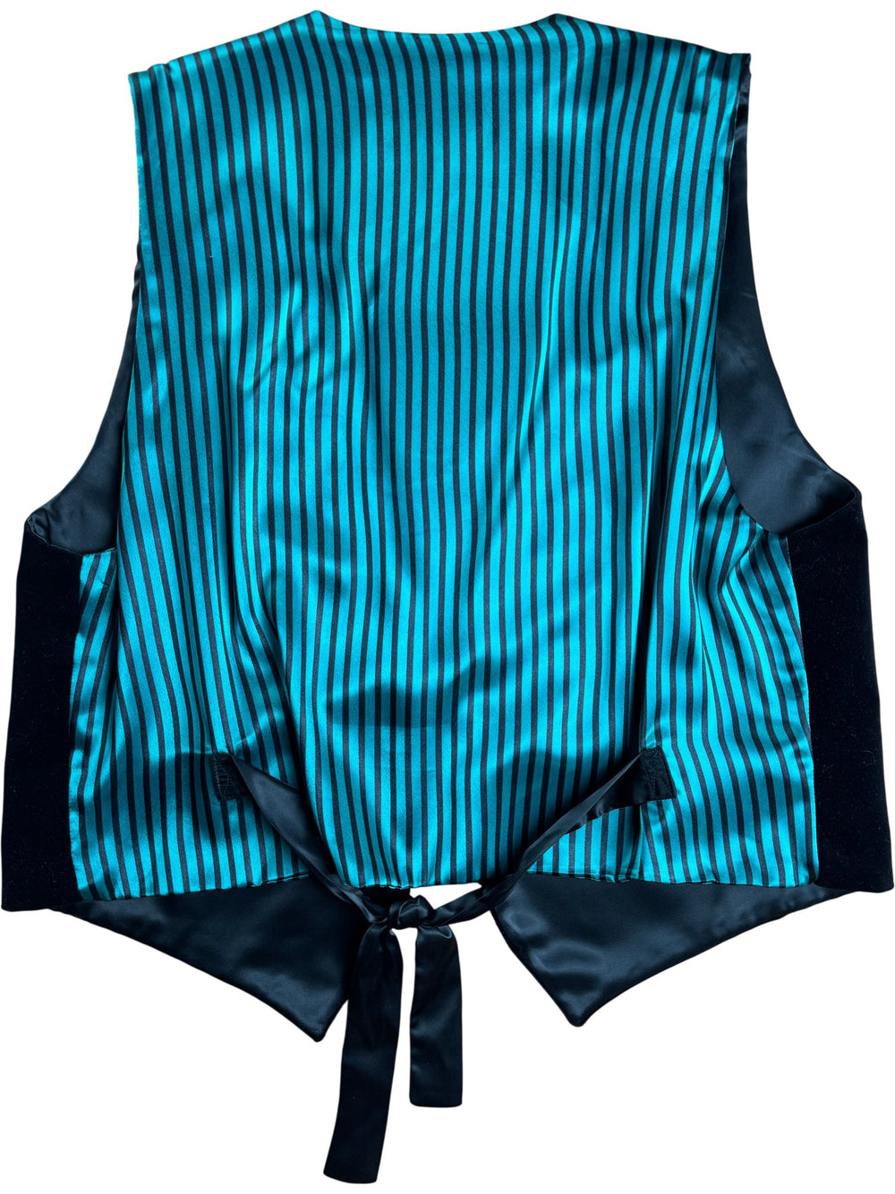 Carmella Cocktail Design Waistcoat - L - Think Vintage ltd