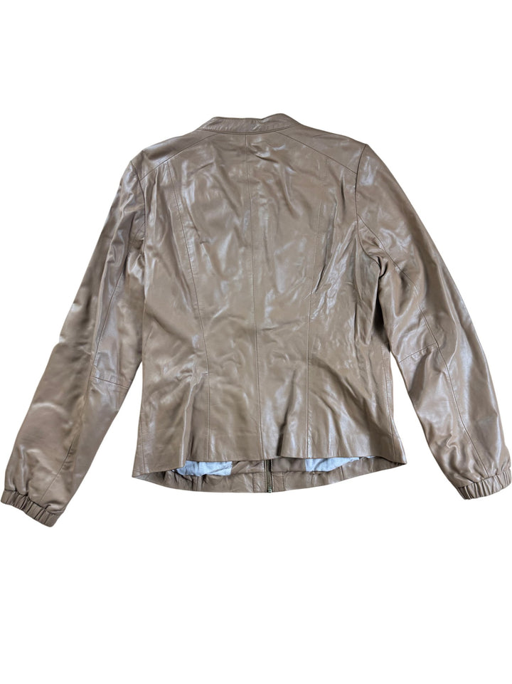 Caroll Lamb Leather Jacket - S - Think Vintage ltd