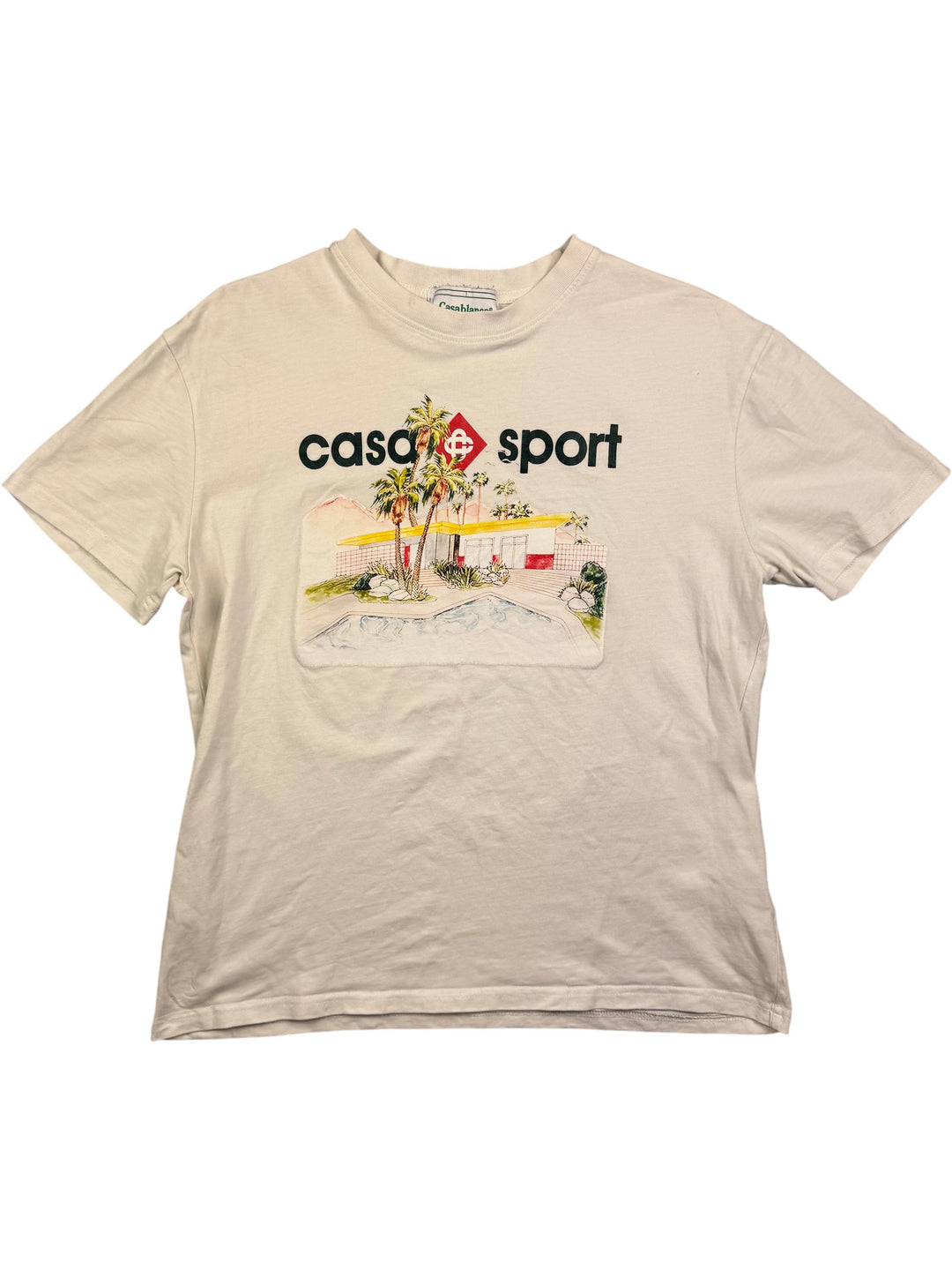 Casablanca Casa Sport Graphic T-Shirt - L - Think Vintage