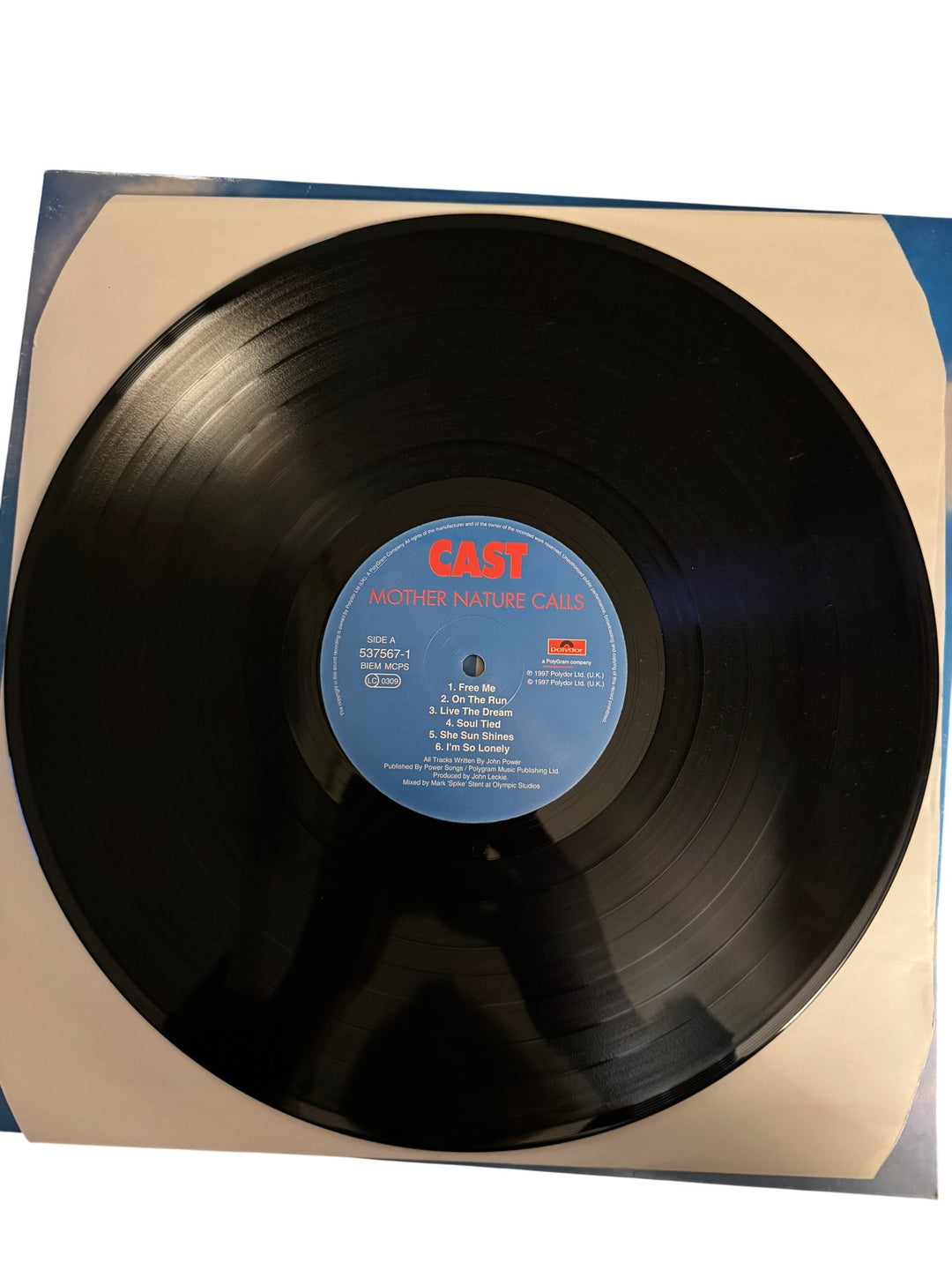 Cast Mother Nature Calls Vinyl Record - Good - Think Vintage ltd