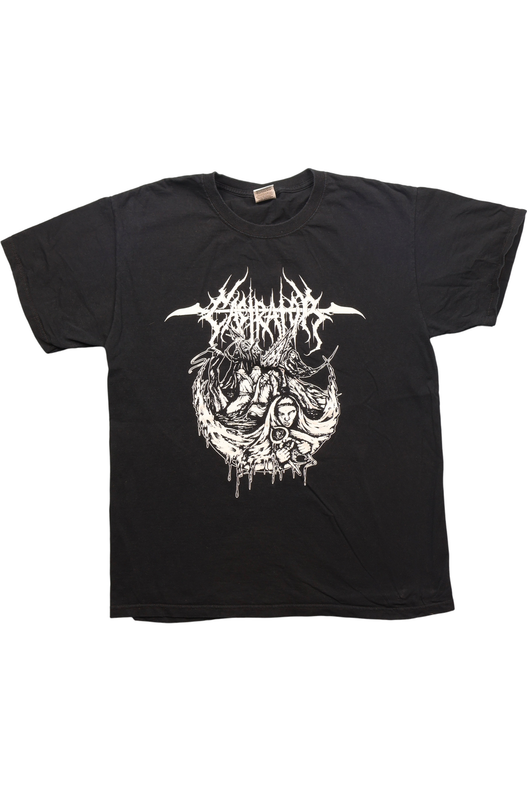 Castrator Vigilantes Band T-Shirt - L - Think Vintage Online Ltd