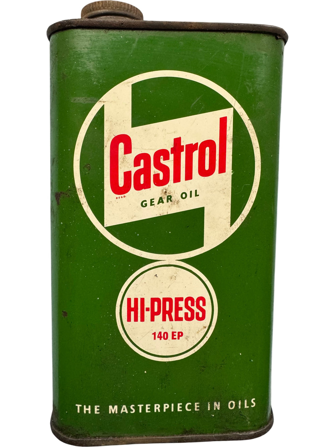 Castrol Hi-Press Gear Oil Tin - Think Vintage Online Ltd