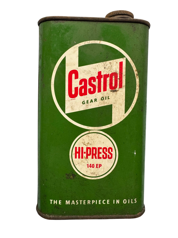Castrol Hi-Press Gear Oil Tin - Think Vintage Online Ltd