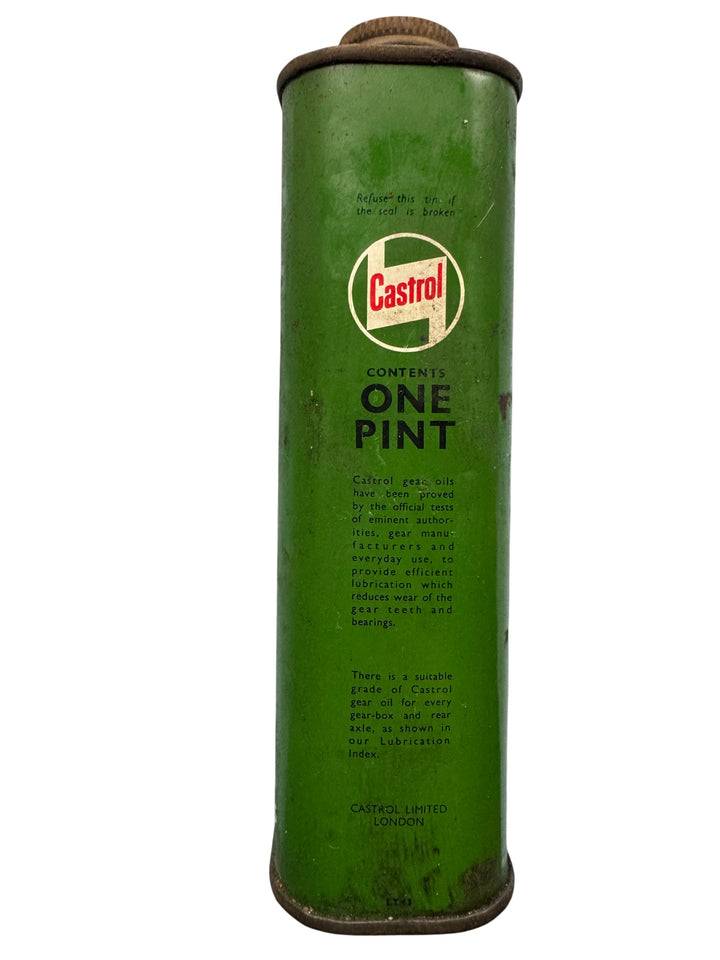 Castrol Hi-Press Gear Oil Tin - Think Vintage ltd