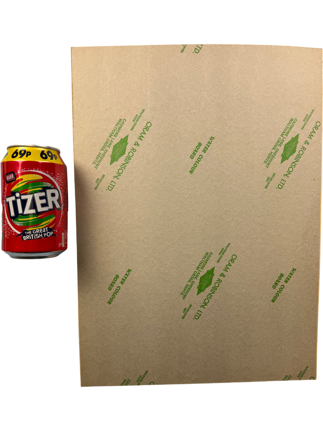 Cat Illustration Print On Watercolour Board - Think Vintage ltd