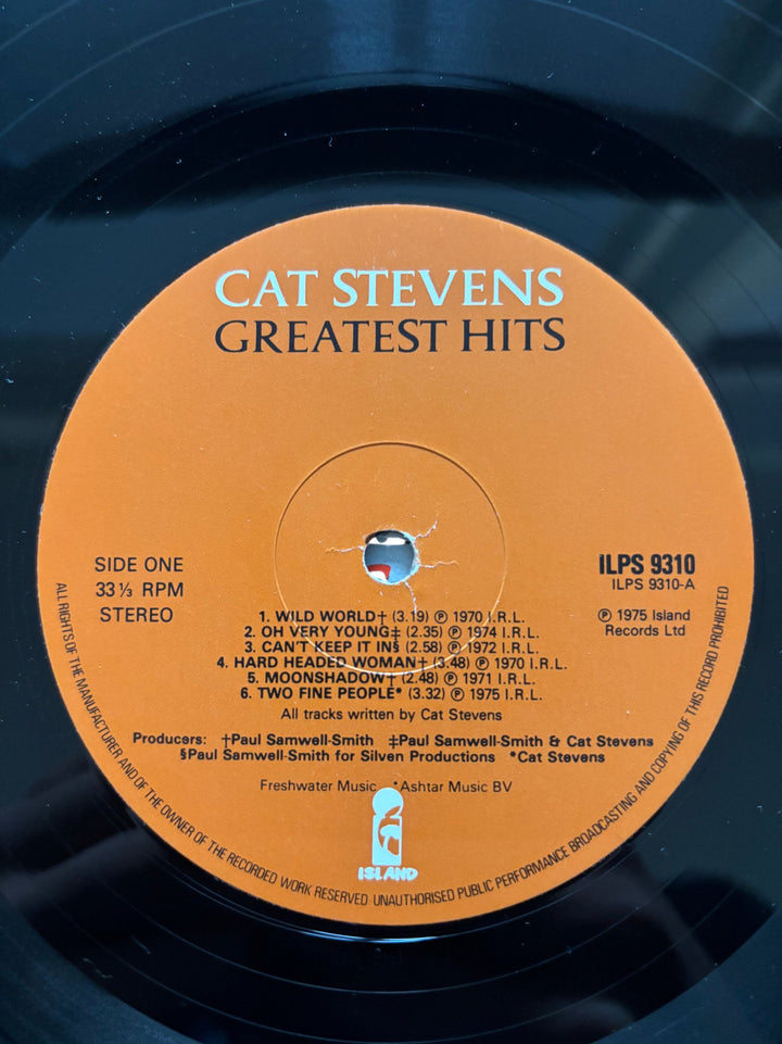 Cat Stevens Greatest Hits Vinyl - Good - Think Vintage ltd