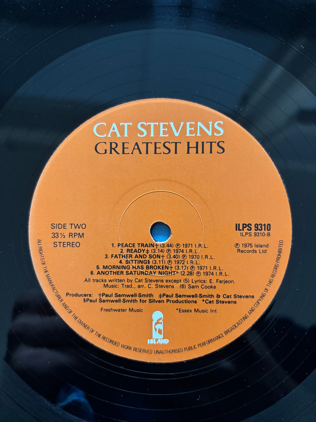 Cat Stevens Greatest Hits Vinyl - Good - Think Vintage ltd