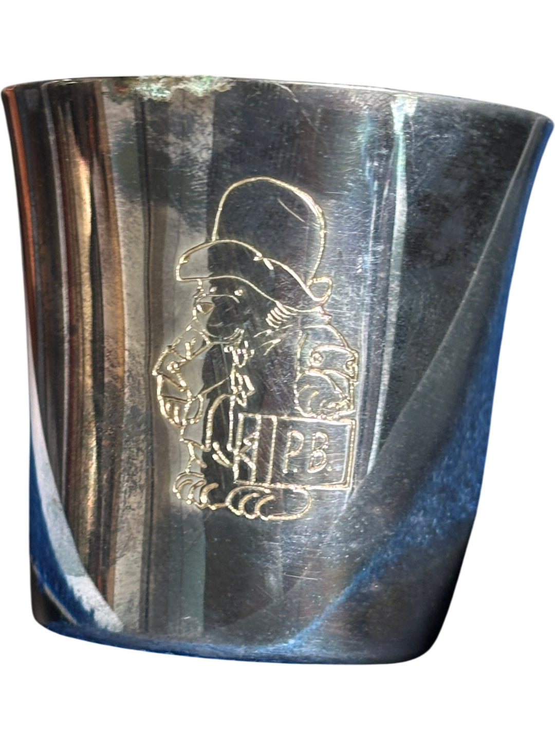 Cavalier Silverplated Paddington Bear Bell Set Figurine Boxed - Think Vintage