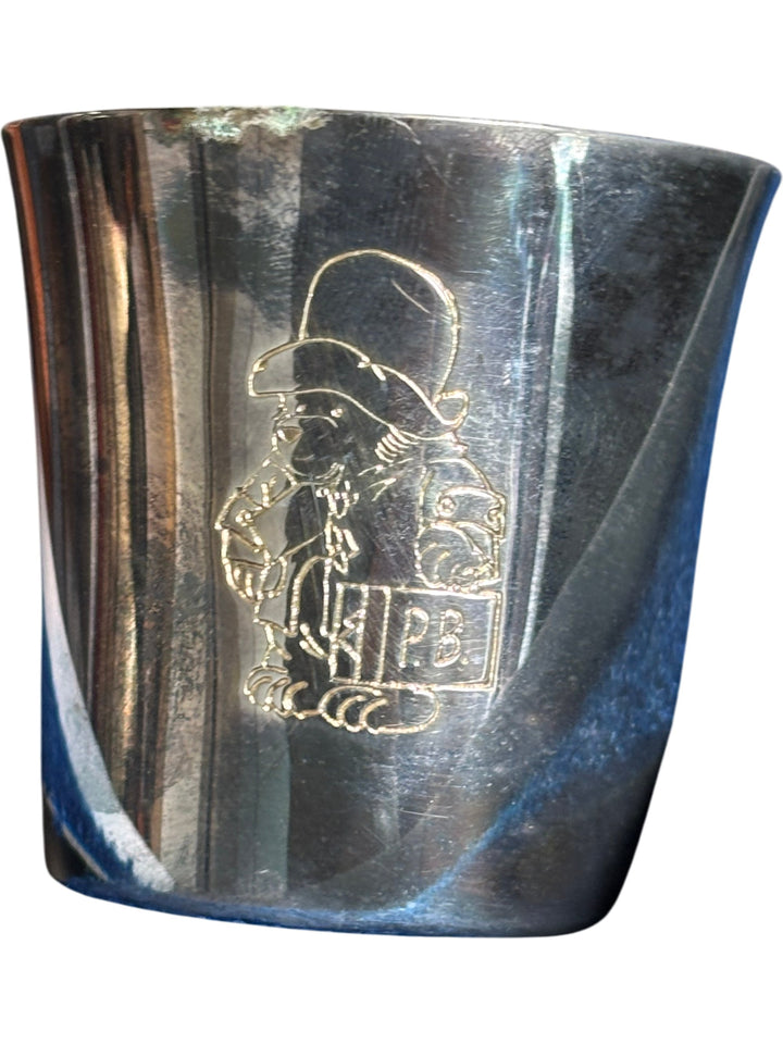 Cavalier Silverplated Paddington Bear Bell Set Figurine Boxed - Think Vintage