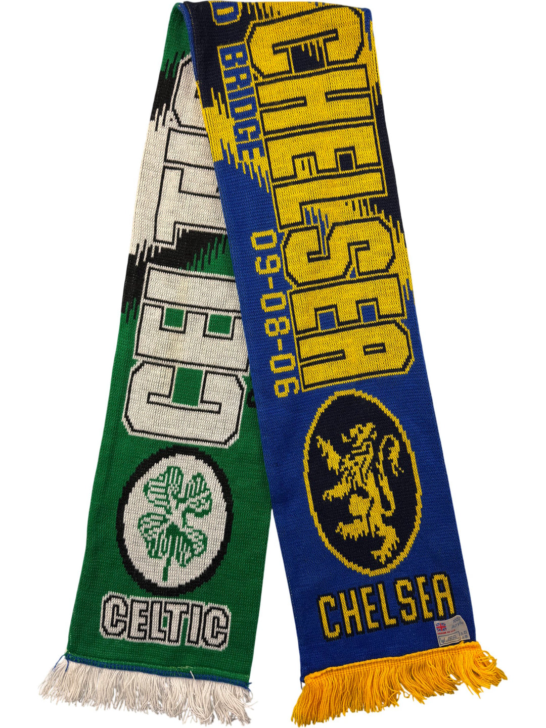 Celtic vs Chelsea Football Scarf