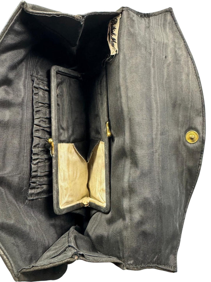 Chain Handled Suede Handbag - Think Vintage