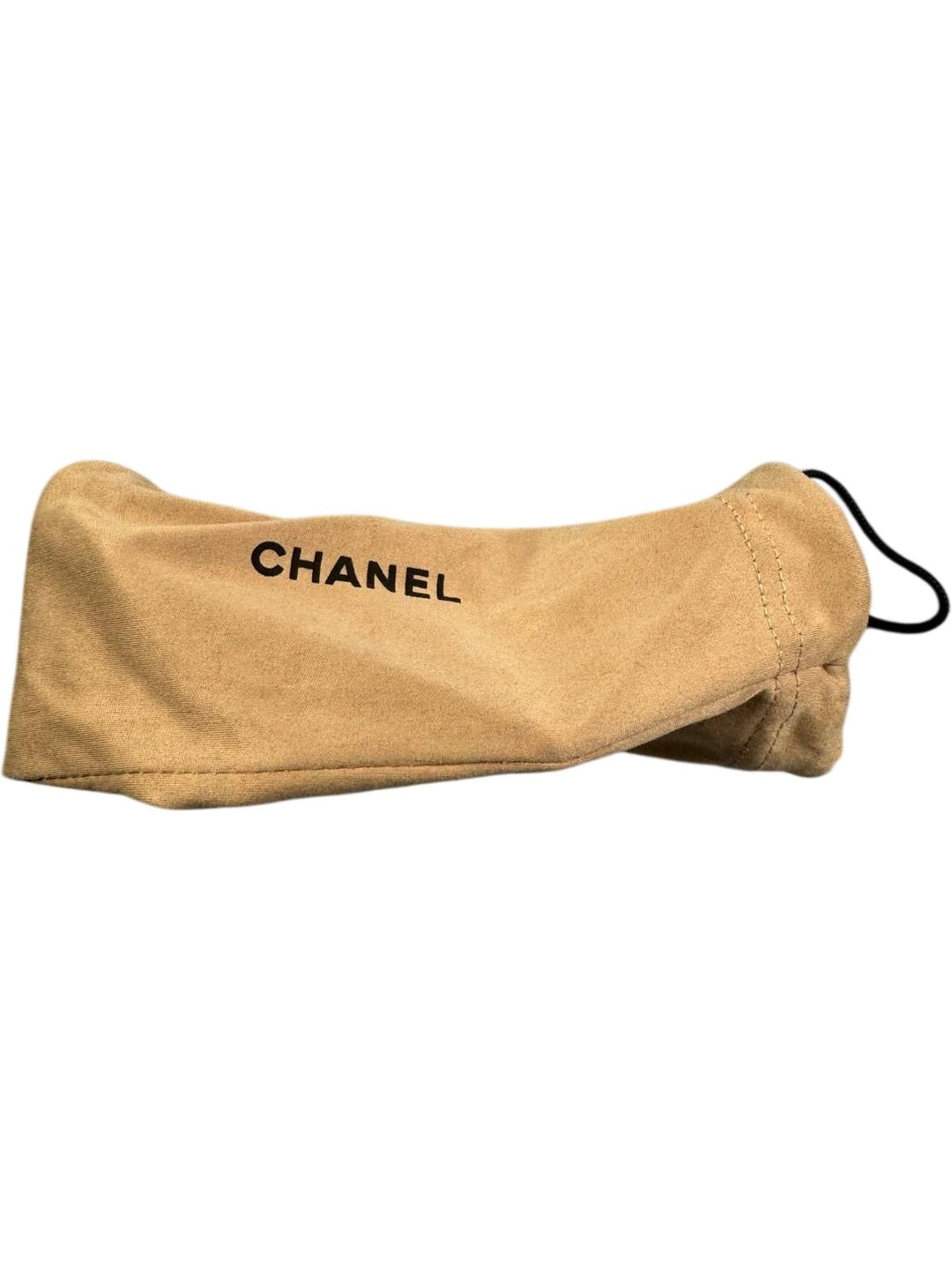Chanel Black Wraparound Sunglasses - Think Vintage ltd