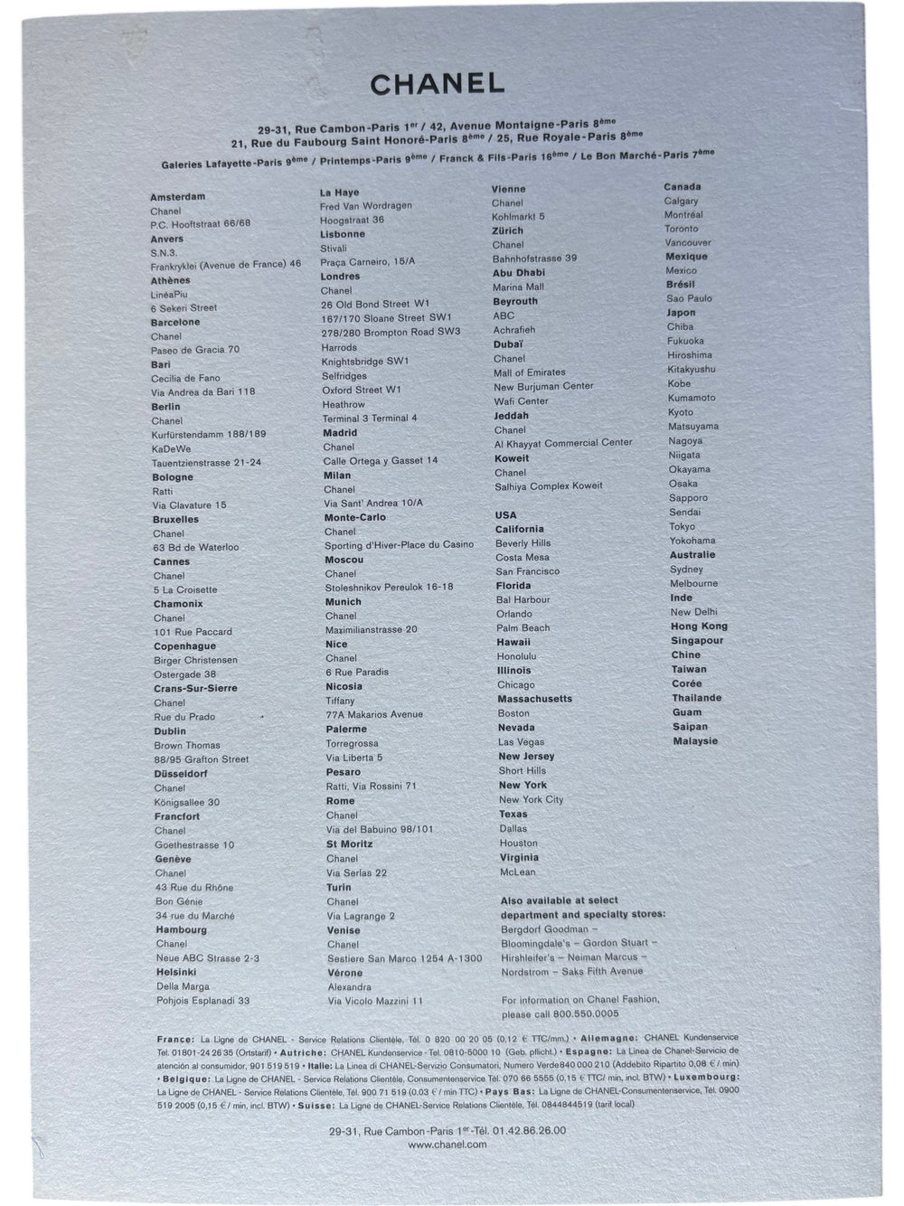 Chanel Paris Biarritz Catalogue Karl Lagerfeld Photos Fashion Promo - Think Vintage ltd