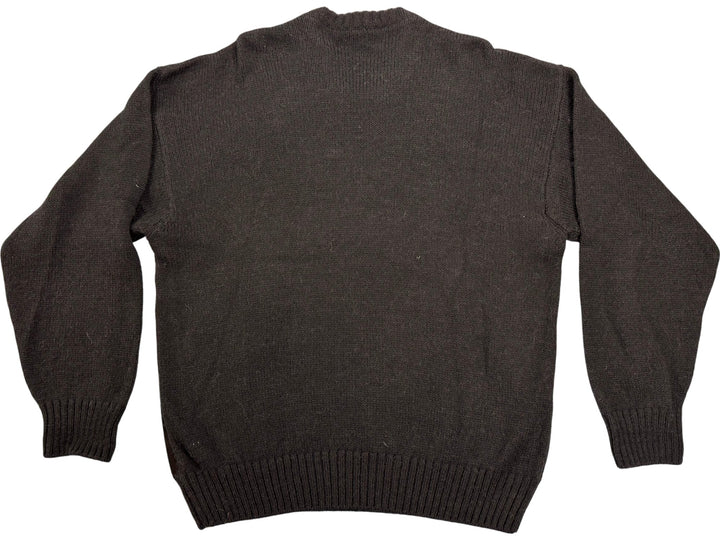 Chantal Italian Ovine Suede Sweater - L - Think Vintage