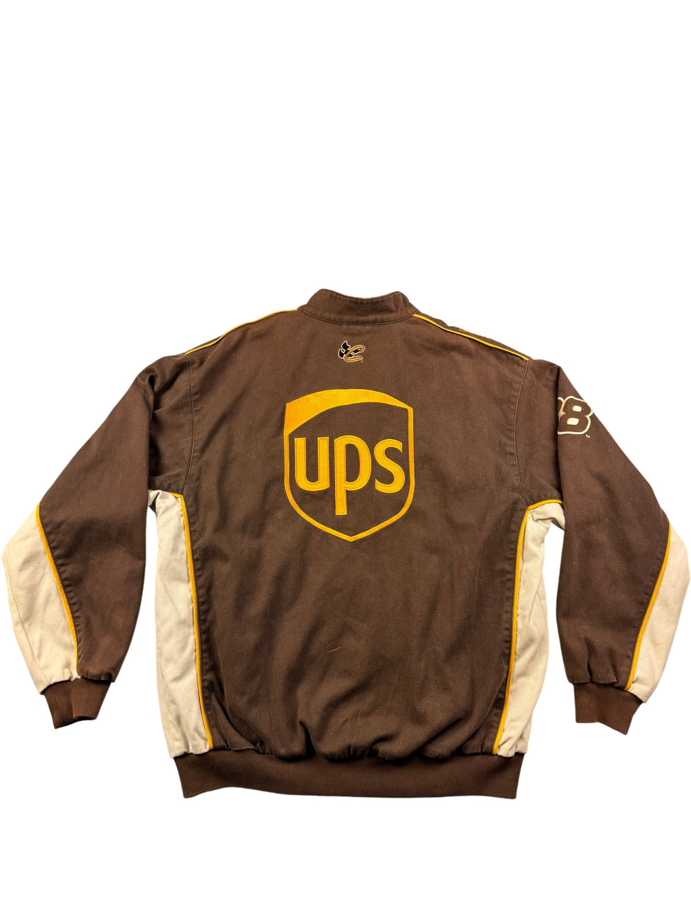Chase Authentics UPS Racing Jacket  - L - Think Vintage ltd