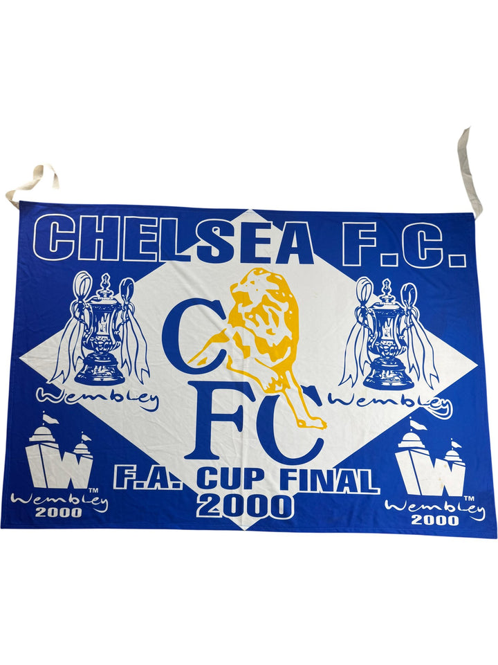 Chelsea F.C. 2000 F.A. Cup Final Flag - Think Vintage ltd