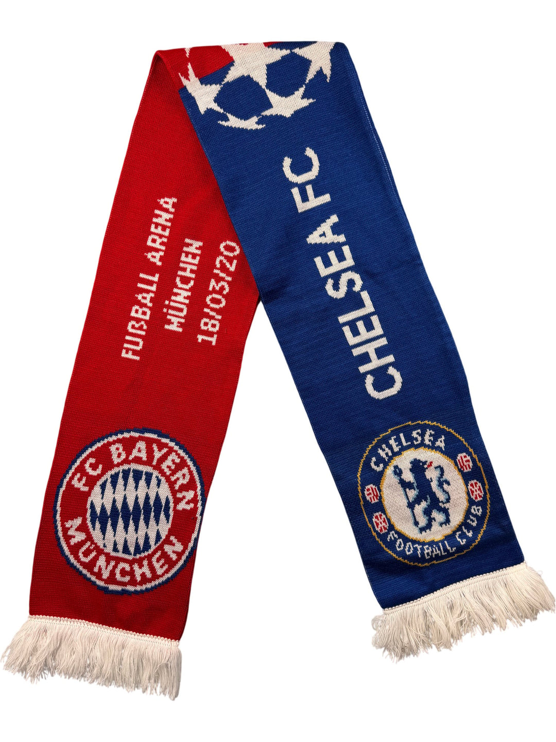 Chelsea FC Bayern München Dual-Sided Scarf