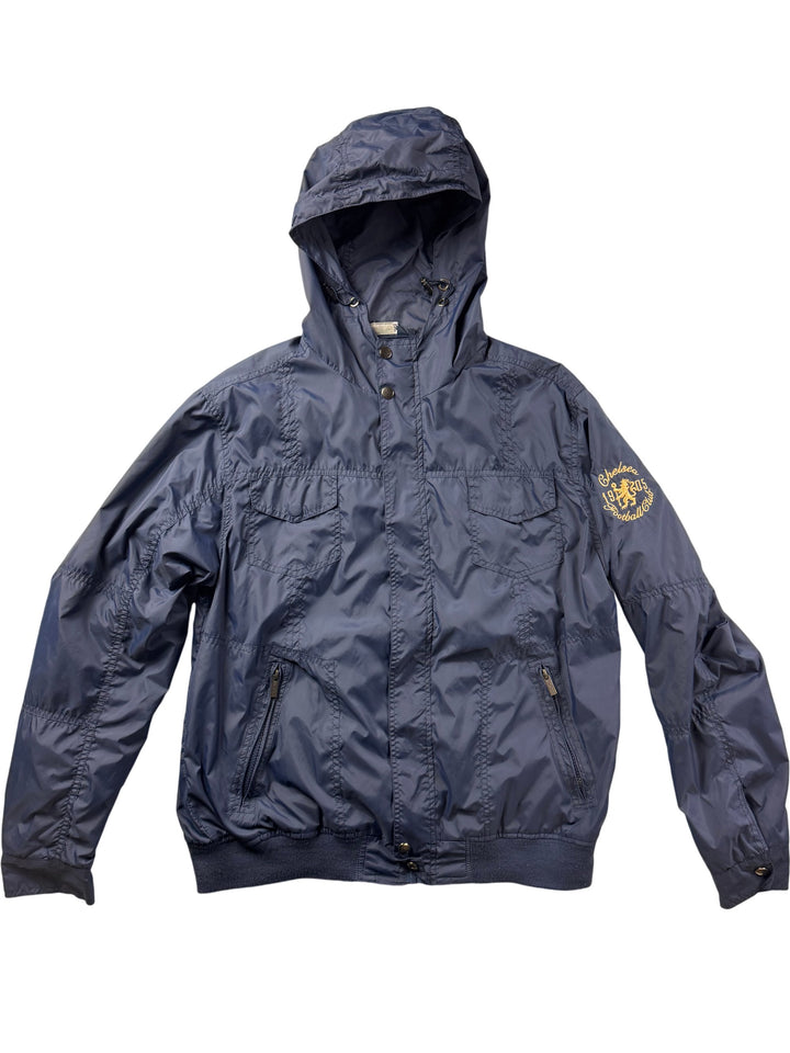 Chelsea FC Hooded Nylon Jacket - XL - Think Vintage