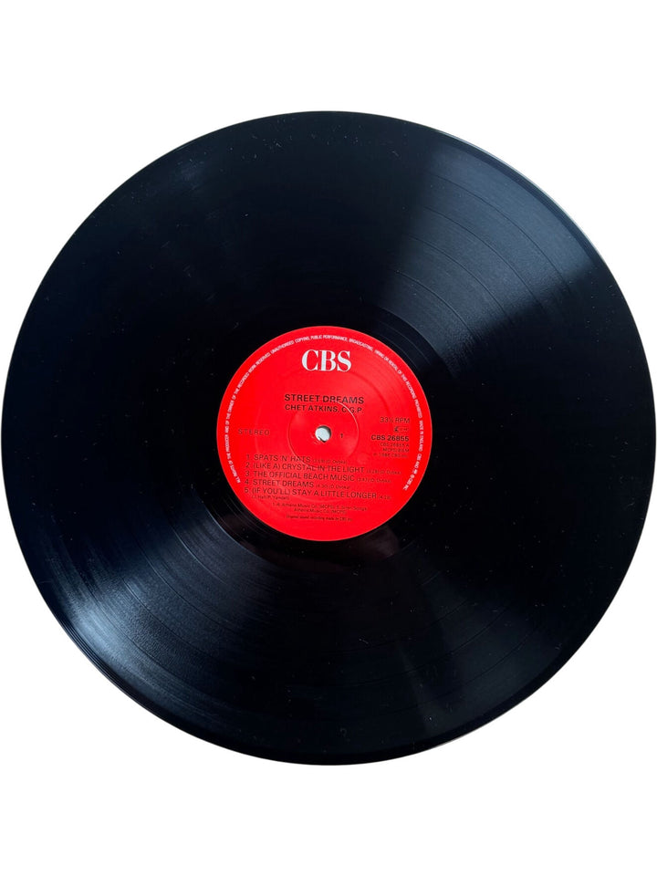 Chet Atkins 'Street Dreams' Vinyl Record - Very Good+