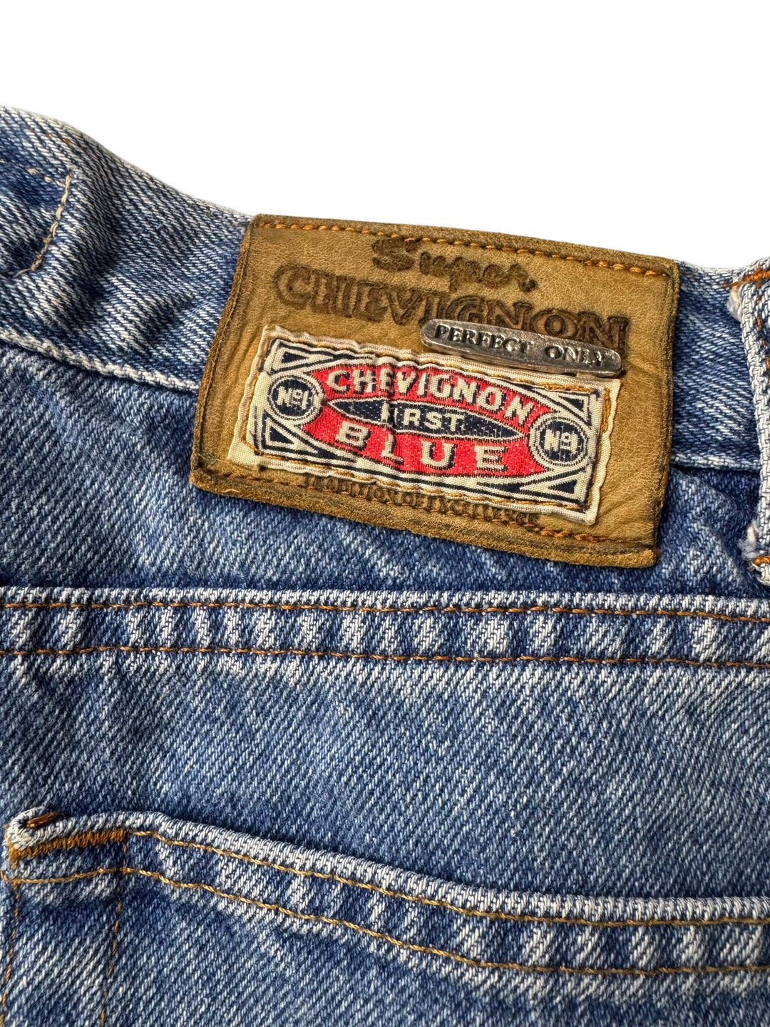 Chevignon Straight Leg Denim Jeans - W29 L33 - Think Vintage ltd