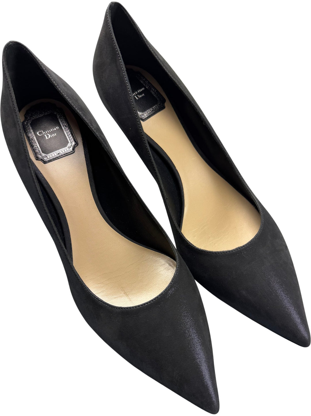 Christian Dior Black Pumps - 6.5 - Think Vintage ltd